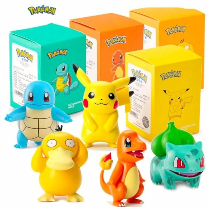 Petite Figurine Pokémon - Idéale pour Jouer Collectionner et Décorer