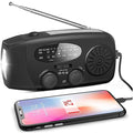 Lampe Radio Rechargeable 3-en-1 avec Power Bank - Spécial Survie