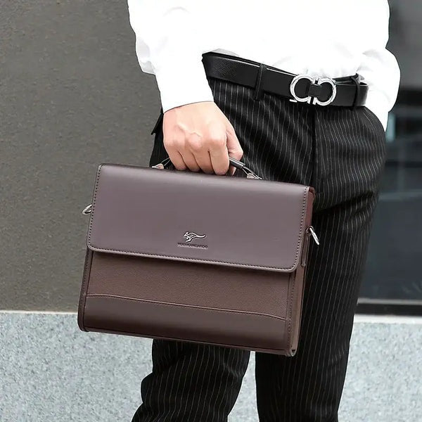 Sacoche Porte Documents en Cuir pour Homme