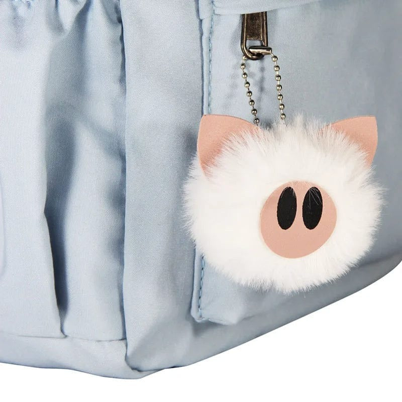 Sac à Dos Stitch avec Porte-Clés à Deux Oreilles Ultra-Doux