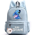 Sac à Dos Stitch avec Porte-Clés à Deux Oreilles Ultra-Doux