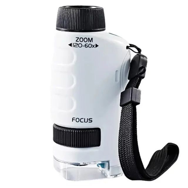 Mini Microscope de Poche - Loupe Portable Grossissement x120