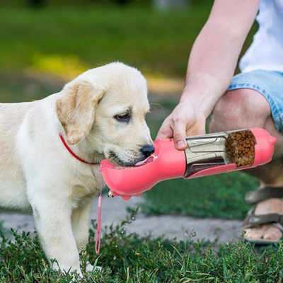 Doggybottle™ - Bouteille Portable Multifonction 4 En 1 | Chien