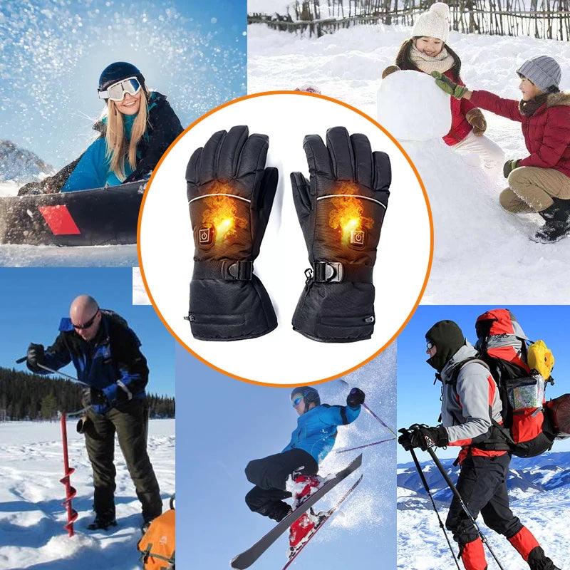 Gants chauffants pour froid extrême